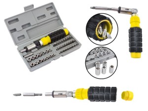 Mega Ratchet Screwdriver set 41 el.