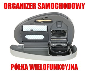 ORGANIZER DO SAMOCHODU PÓŁKA NA POSIŁKI I NAPOJE