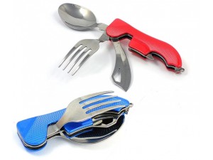 TOOLBOX TOURIST, 4 in1 SCISSOR FORK SPOON KNIFE OPENER