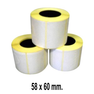 CBM etykiety do wag MB Cas, 58x60 mm.