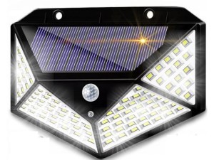 Lampa solarna 100 led z czujnikiem zmierzchu ruchu
