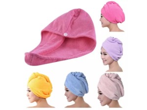 Ręcznik na głowę turban z mikrofibry do włosów