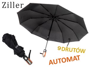PARASOL ZILLER  AUTOMAT 9 DRUTÓW POKROWIEC 