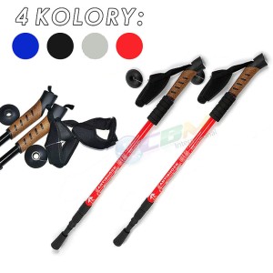 Nordic Walking kijki trekkingowe, korek - 2 szt.
