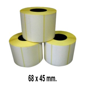 CBM etykiety do wag MB Bizerba, 68x45 mm.