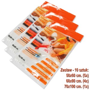 CBM worki próżniowe, zestaw 10 szt.